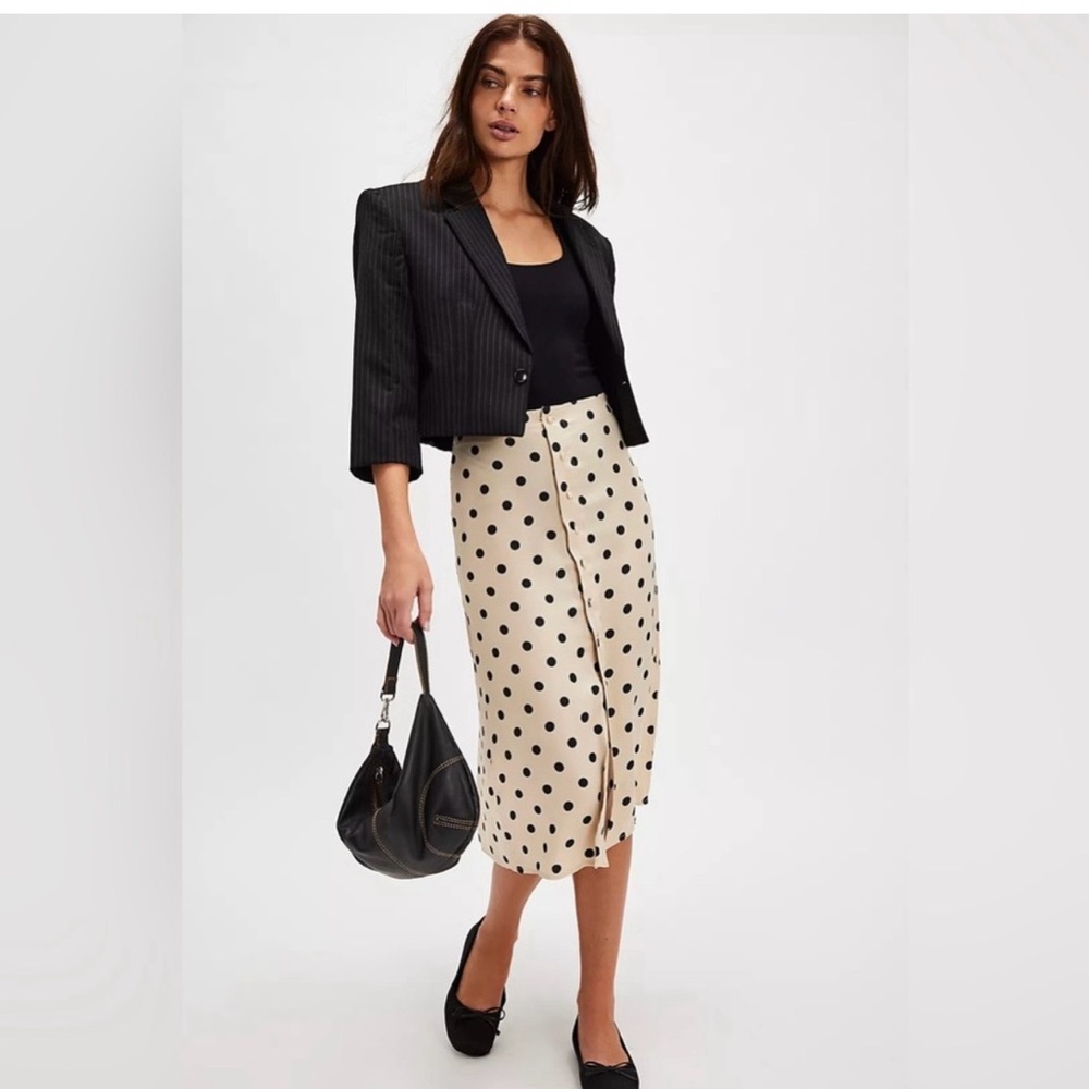 NWT: Free People Midi Skirt